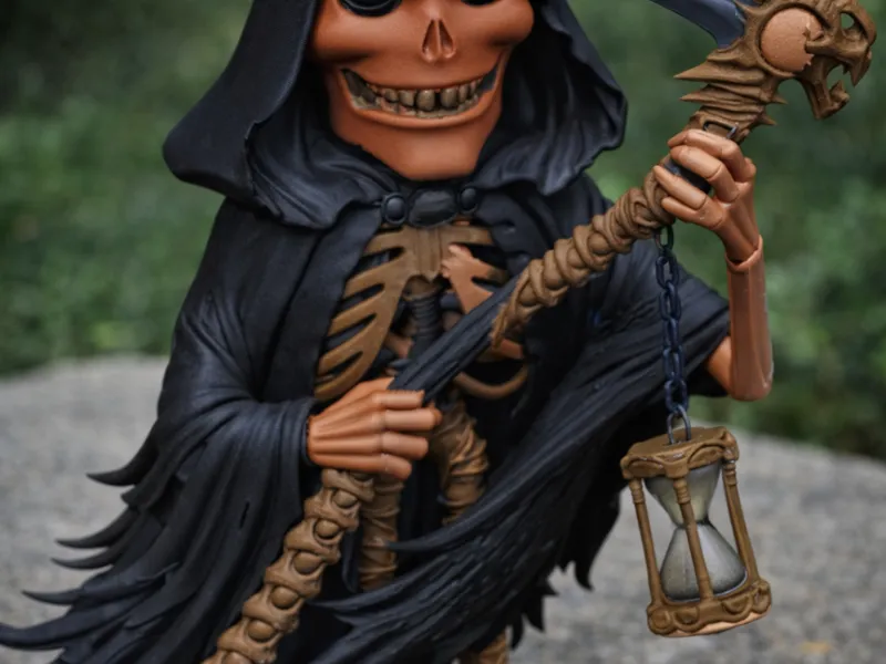 Grim Reaper cartoon