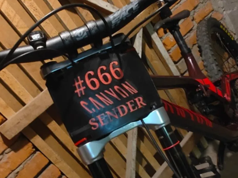 Numbers Plate for bike