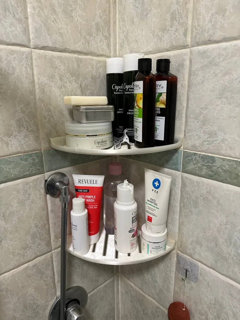 Wall shower holder