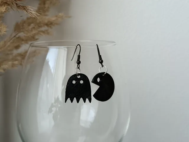 pacman earring