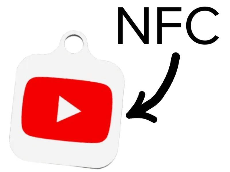 Youtube NFC Keychain