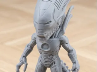 IRONMORPH iron man x xenomorph