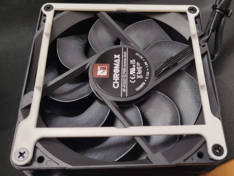 120mm fan adapter bracket for OLD AXP-90R (AM4)