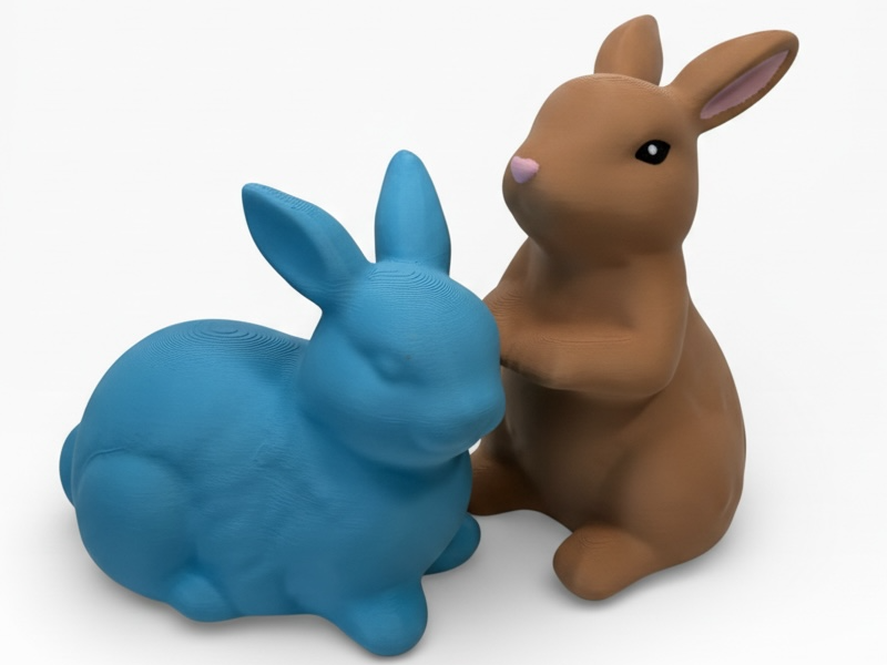 Bunny Duo Figurines