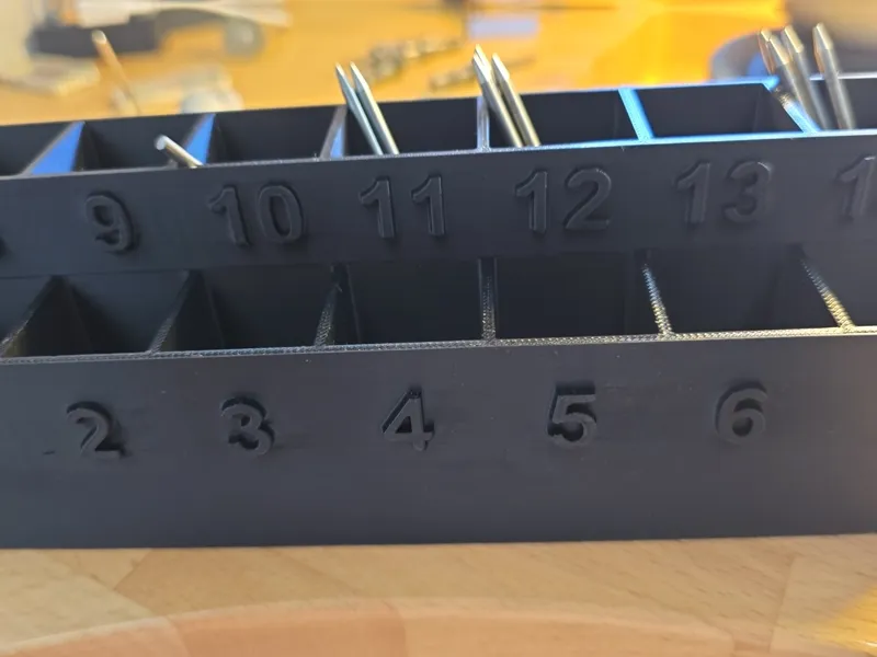 boite de rangement de perloir 1 à14