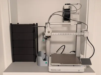 Stackable Filament Shelf with Door