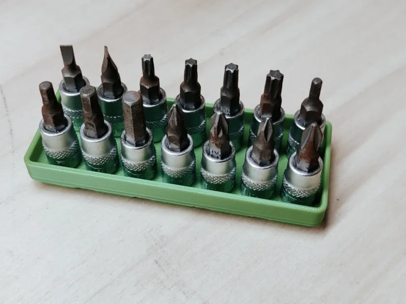 1/4" socket screwdriver bits