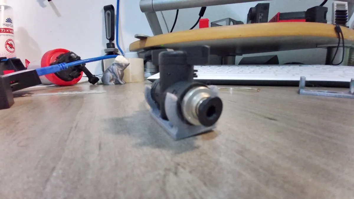 Support pour robinet pneumatique