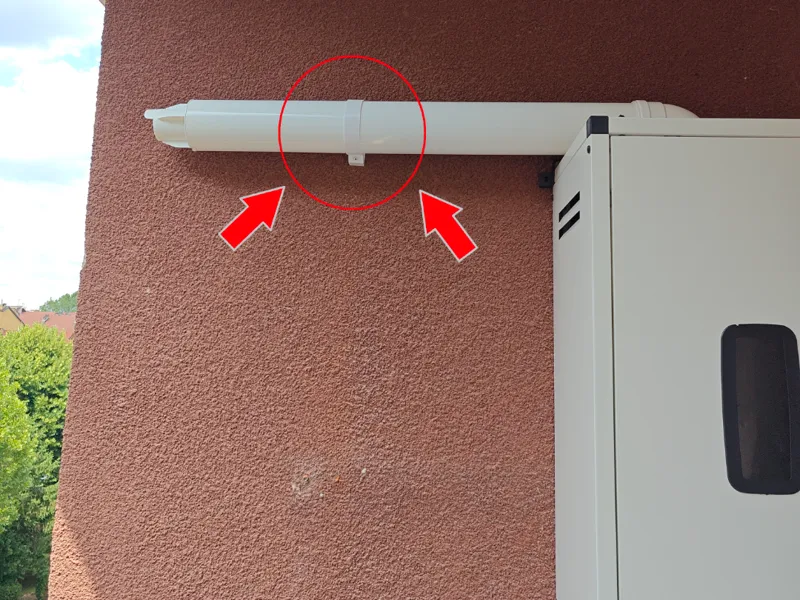 Staffa fermatubo per tubo caldaia 100mm