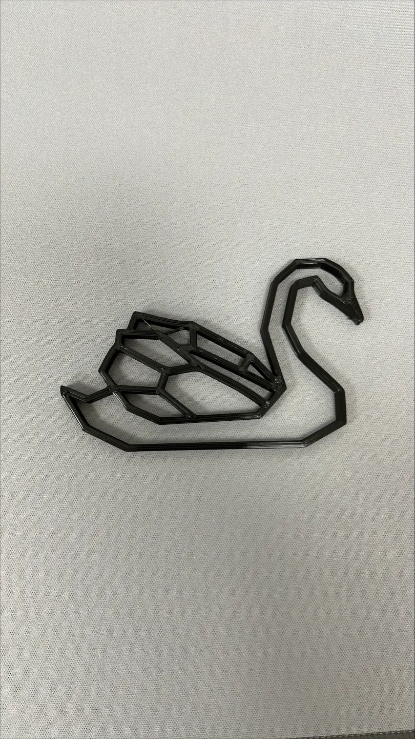Wall art - swan by TomMi - MakerWorld