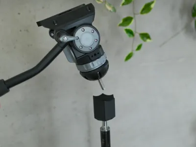 Tripod bowl adapter (cameras, compact)