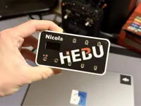 0.16mm layer, 3 walls, 40% infill