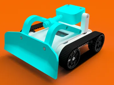 Micromelon Bulldozer Attachment