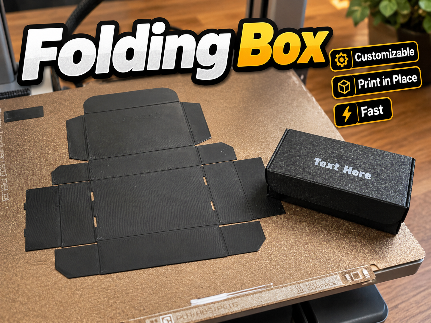 Folding Box Customizable | Fast - 1