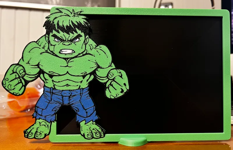 simple photo frame hulk 18x13