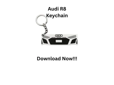 Audi R8 Keychain