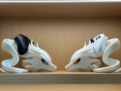 Pokemon Reshiram Controller Holder (no AMS needed)