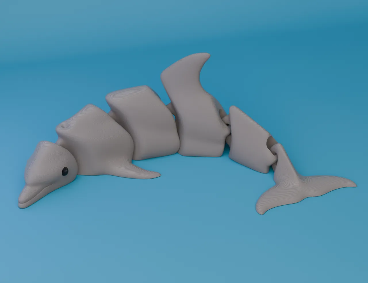 Articulated Dolphin view 2