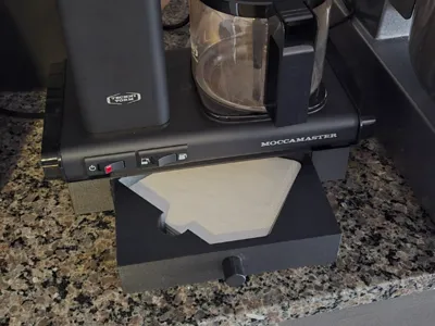 Moccamaster Base with Filter Storage