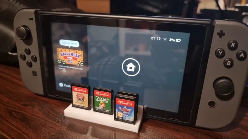 Nintendo Switch & Game Stand - Quick Print!