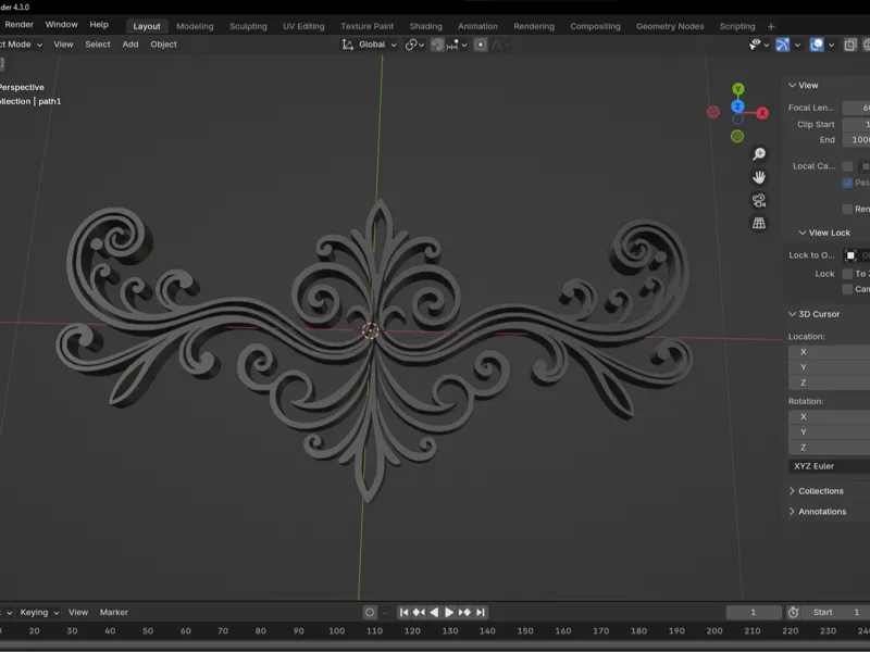Baroque Ornament 6