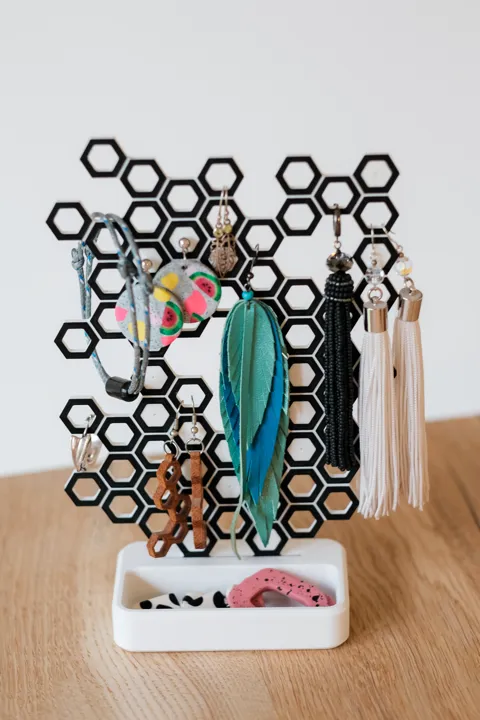 Earring Holder/Organiser Stand view 2
