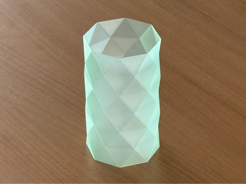 Twisted Octagon Vase/Light/Thing