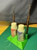 Micro Sol & Micro Set table stand with 8mm brush-holders