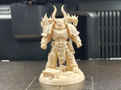 Sci-Fi Dark Heretic Knight