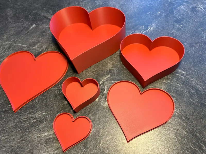 Valentine's Day Heart Box (economical)