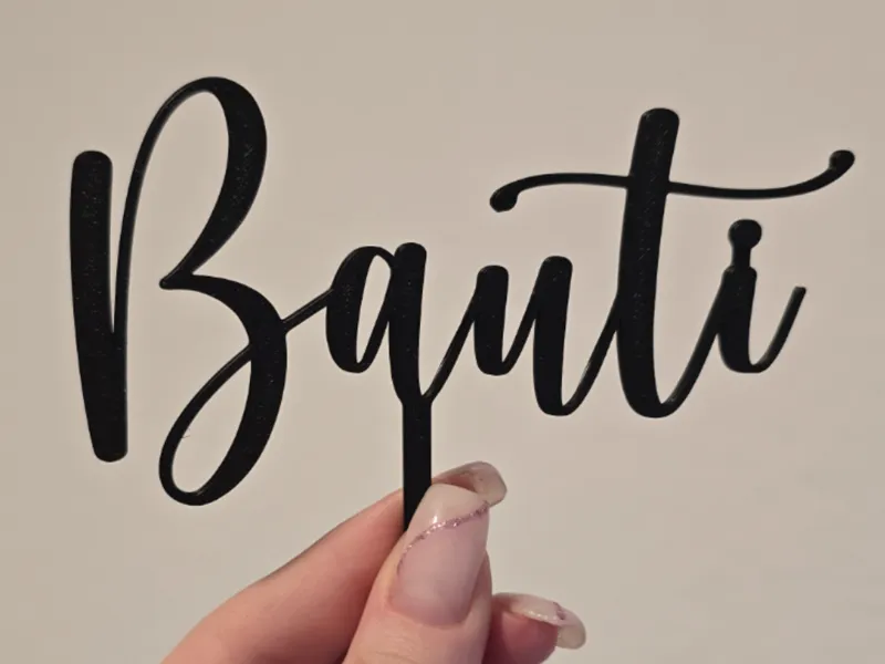 Cake Topper Tortenaufsatz Bauti