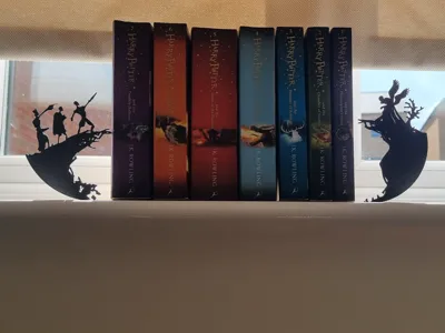 Harry Potter Deathly Hallows Book End