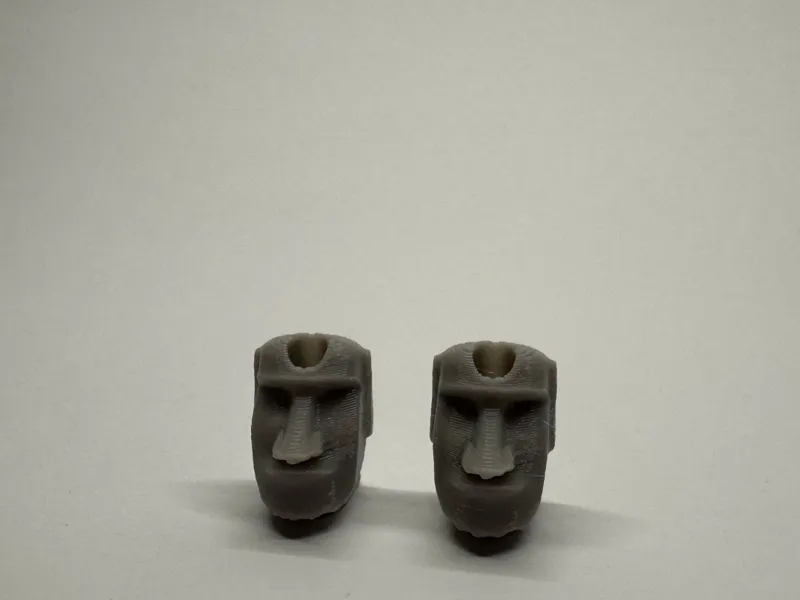 Moai Head Beads