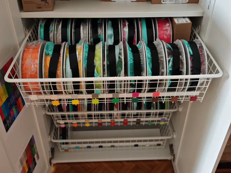 IKEA Platsa Filament Storage für Hjälpa Korb