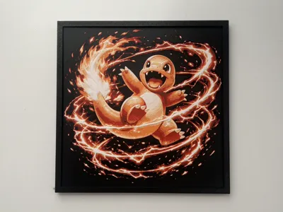 Charmander - Pokemon - HueForge