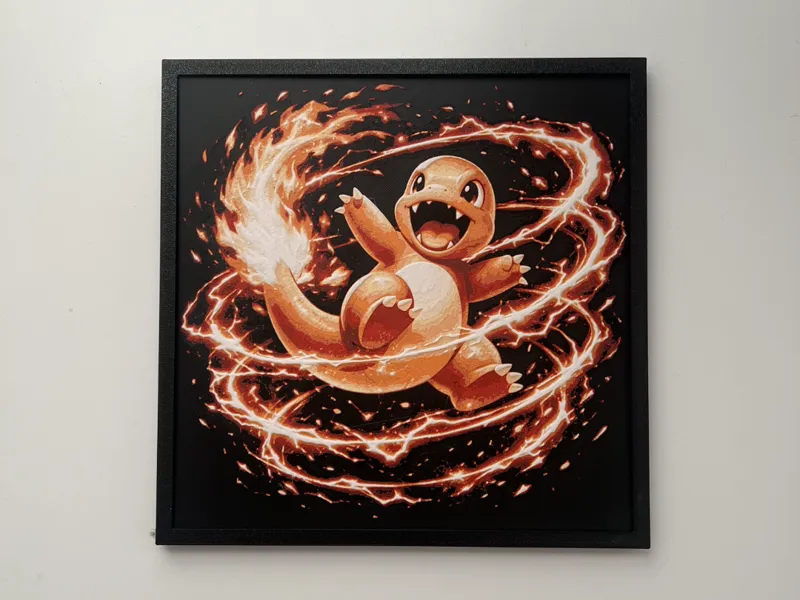 Charmander - Pokemon - HueForge