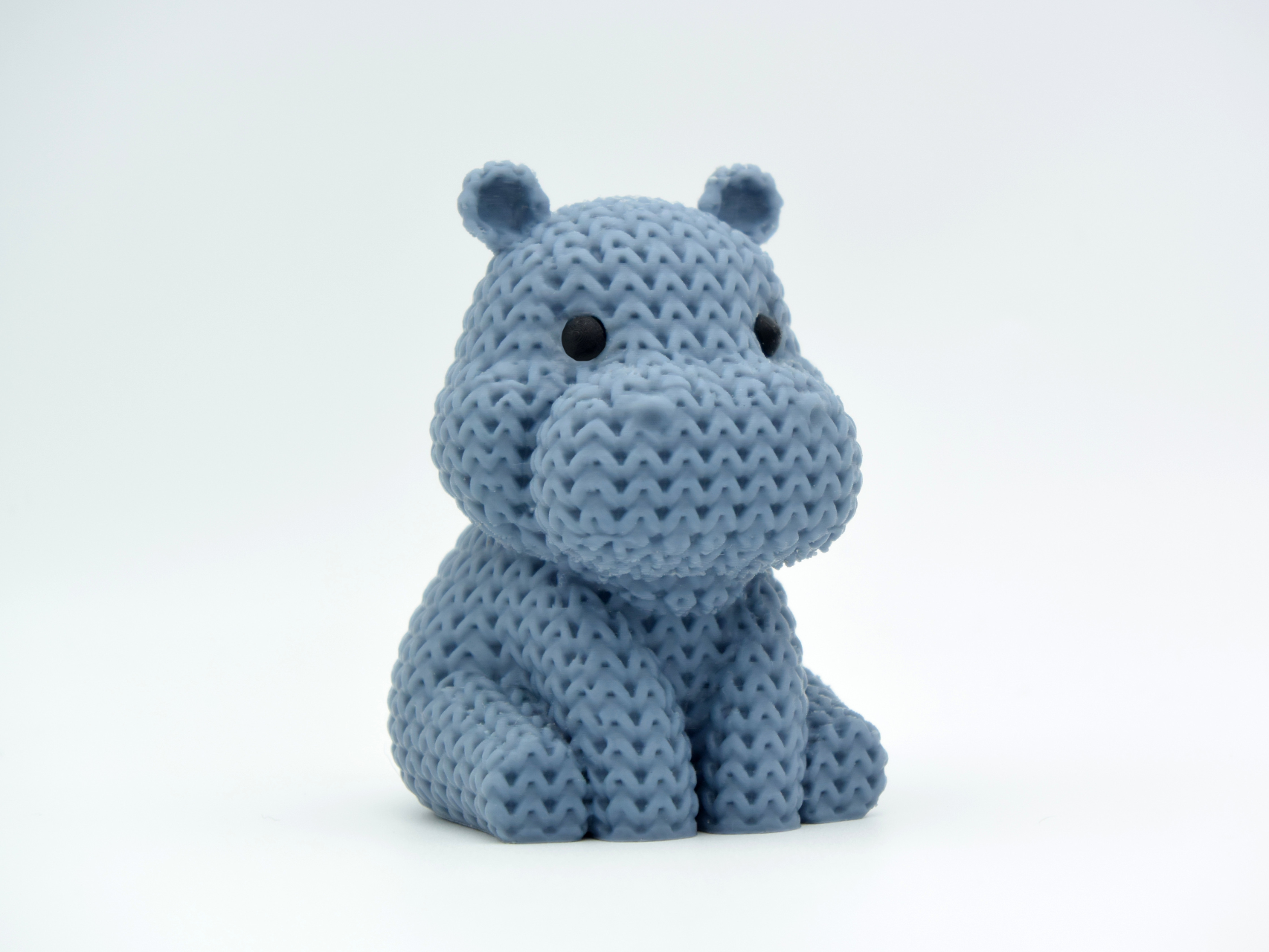 Knitted Hippo