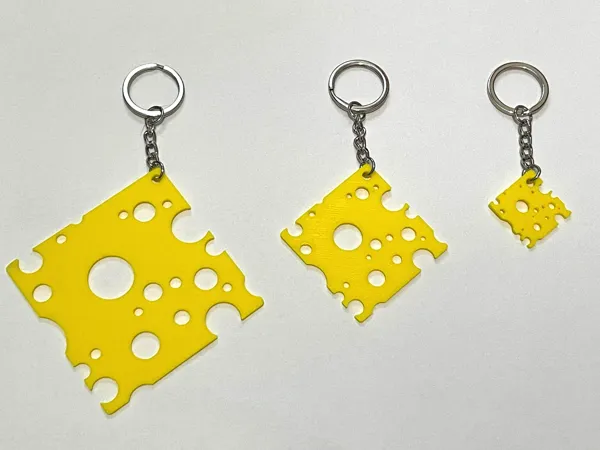 Porte-clés fromage suisse