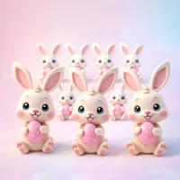 Mini and normal bunnies ams and no ams
