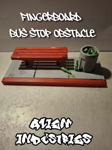 Tapa o cubierta: fingerboard bus stop bench obstacle — vista de referencia 2