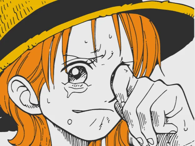 Nami Crying - (Hueforge-style)