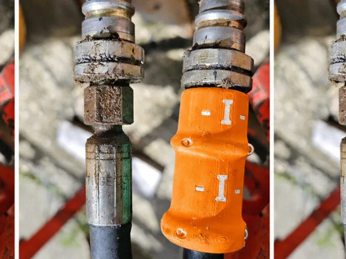 Hydraulik Markierung für 18 Mutter, 14mm Schlauch
