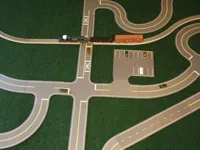 N Scale Road System