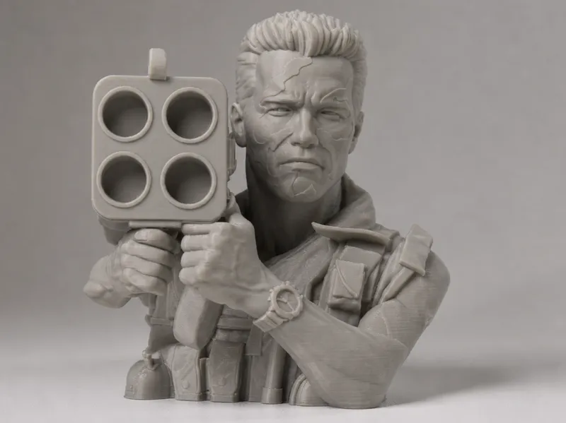 Military Desk Organizer – Pen Holder Statue 軍隊