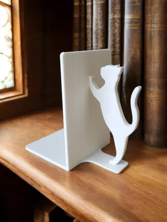 Porte-livre chat
