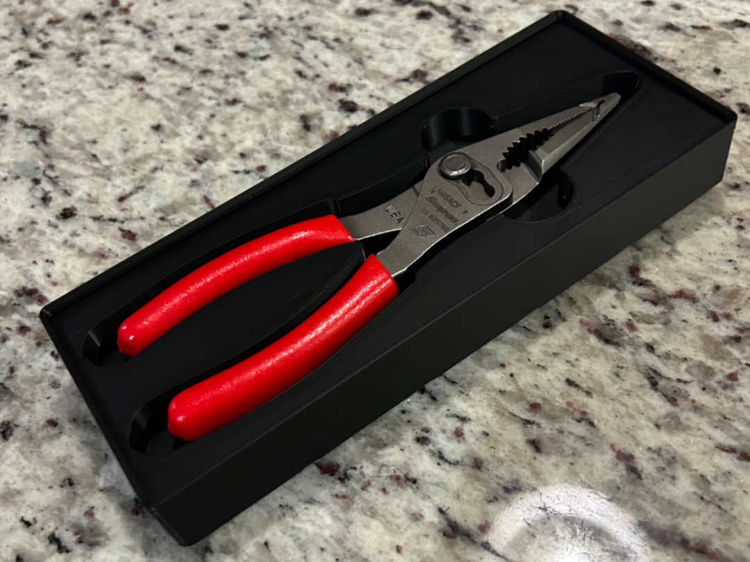Snap On 7" Talon Grip Plier Gridfinity box LN46ACF