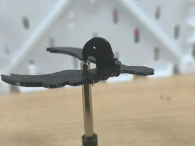 Balanced Bird Model Toy (Fully 3D Printed Assembly)