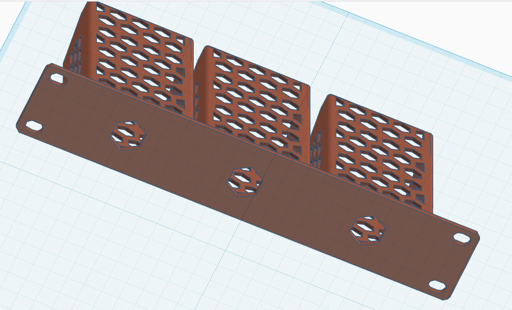Miniatura 2 do modelo 3D Power Brick Rack