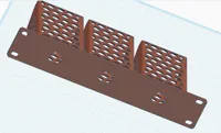 1U Power Brick Rack