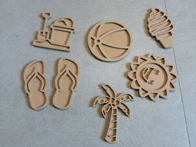 Sensory Fill Molds – Summer